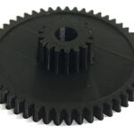 FAC 3D | REPUESTO ENGRANAJE DEVANADOR REEL ABU 6500 5500 4600 6600C4 NEGRO